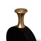 Vintage Gold and Black Fiberglass Tall Floor Vase - Enhances Home Decor with Farmhouse Charm-Perfect as a Statement Piece for Living Room Centerpiece, Entryway, Dining Room, and Hallway Decor
